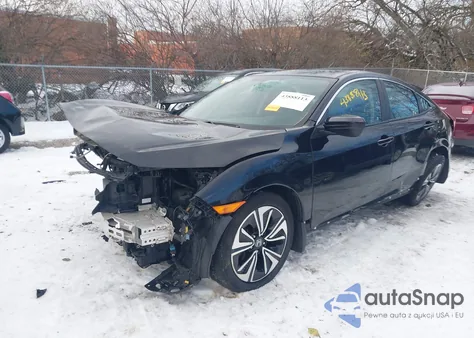 2016 Honda Civic Ex-L z USA, uszkodzony, nr VIN 2HGFC1F75GH633578